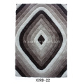 Tapis style microfibre Shaggy en 3D